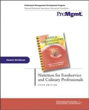 Tapa de Nutrition for foodservice and culinary professionals