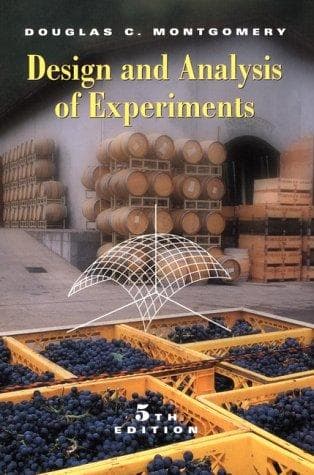 Tapa de Design and Analysis of Experiments