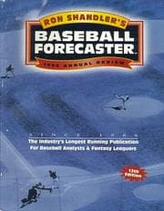 Tapa de Baseball Forecaster 1999 Annual Review