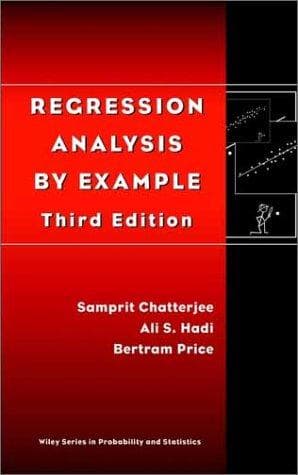 Tapa de Regression Analysis by Example, 3rd Edition