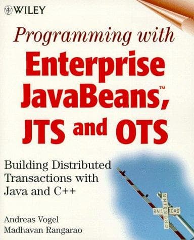 Tapa de Programming with Enterprise JavaBeans, JTS, and OTS