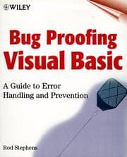 Tapa de Bug Proofing Visual Basic