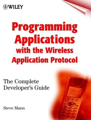 Tapa de Programming Applications with the Wireless Application Protocol