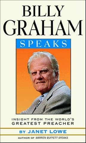 Tapa de Billy Graham speaks