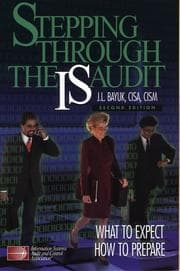 Tapa de Stepping Through the IS Audit