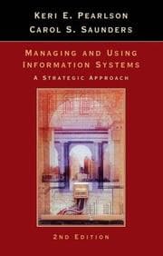 Tapa de Managing and using information systems