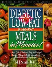 Tapa de Diabetes Low-Fat and No-Fat Meals in Minutes