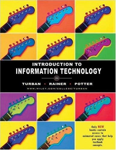 Tapa de Introduction to information technology