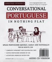 Tapa de Conversational Portuguese in Nothing Flat (10 Multi-Track CDs)