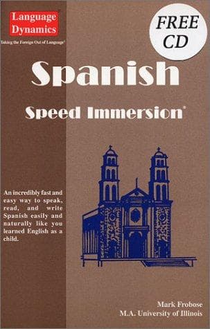 Tapa de Spanish Speed Immersion (Book With CD/Tapescript & Answer Keys) (Speed Immersion)