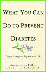 Tapa de What you can do to prevent diabetes