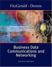 Tapa de Business data communications and networking