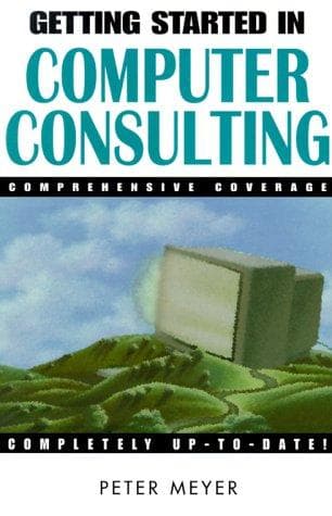 Tapa de Getting Started in Computer Consulting