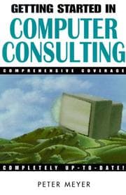 Tapa de Getting Started in Computer Consulting