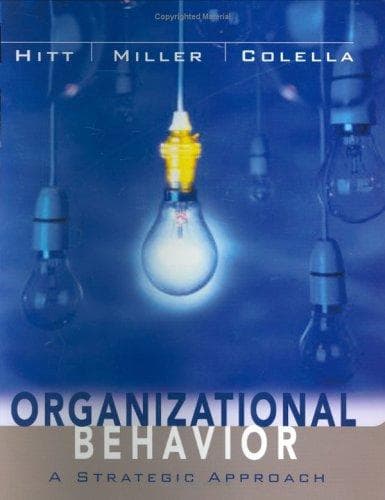 Tapa de Organizational behavior