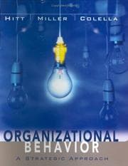 Tapa de Organizational behavior