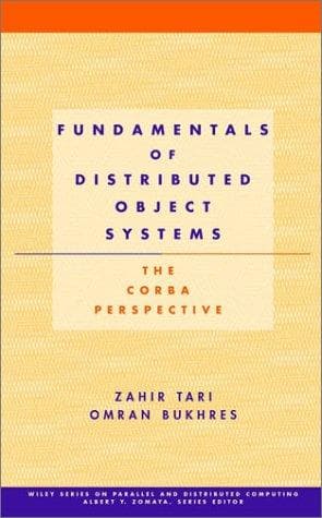 Tapa de Fundamentals of distributed object systems