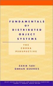 Tapa de Fundamentals of distributed object systems