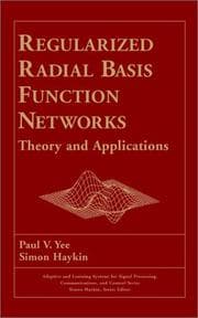 Tapa de Regularized radial basis function networks