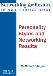 Tapa de Personality Styles and Networking Results