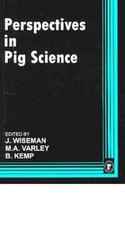 Tapa de Perspectives in Pig Science