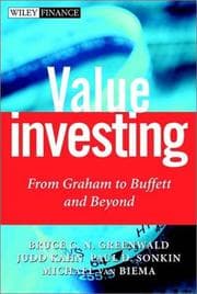 Tapa de Value Investing