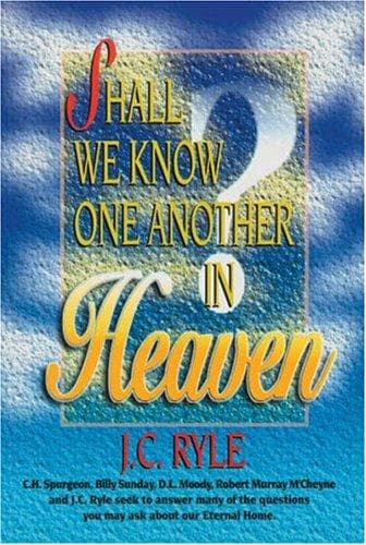 Tapa de Shall We Know One Another in Heaven