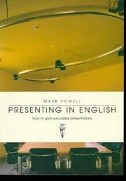 Tapa de Presenting in English