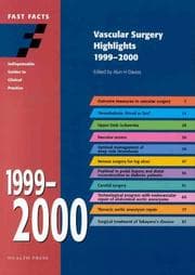 Tapa de Vascular Surgery Highlights 1999-2000 (Fast Facts)