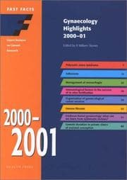 Tapa de Gynaecology Highlights 2000-01
