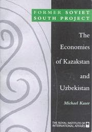 Tapa de The Economies of Kazakhstan and Uzbekistan (Former Soviet South Project)