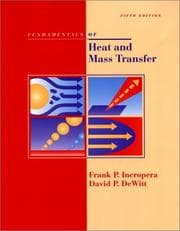 Tapa de Fundamentals of heat and mass transfer