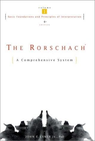Tapa de The Rorschach, Basic Foundations and Principles of Interpretation Volume 1