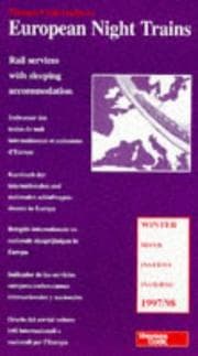 Tapa de Thomas Cook Guide to European Night Trains