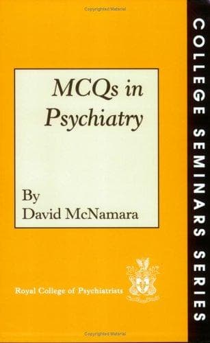 Tapa de MCQs in Psychiatry