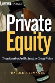 Tapa de Private equity