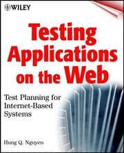 Tapa de Testing Applications on the Web