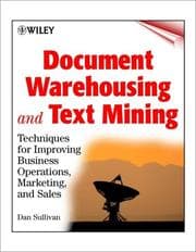 Tapa de Document Warehousing and Text Mining