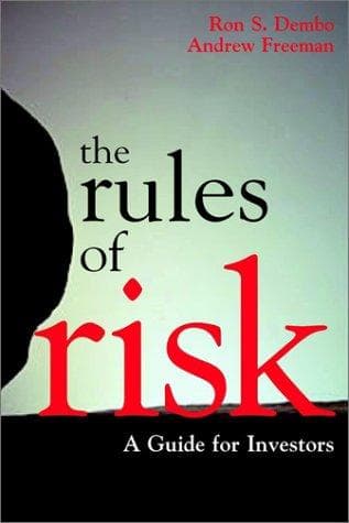 Tapa de The Rules of Risk