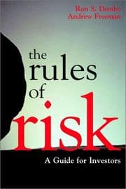 Tapa de The rules of risk