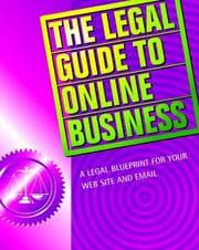 Tapa de The Legal Guide to Online Business