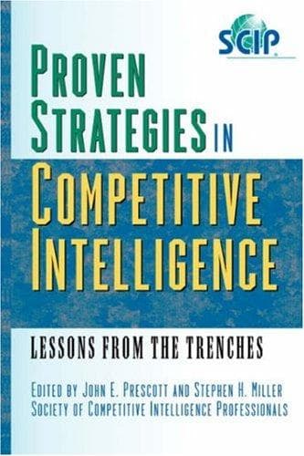 Tapa de Proven Strategies in Competitive Intelligence
