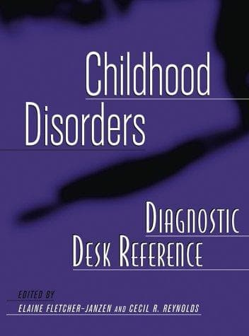 Tapa de Childhood Disorders Diagnostic Desk Reference