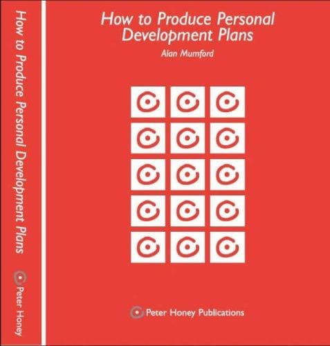 Tapa de How to Produce Personal Development Plans