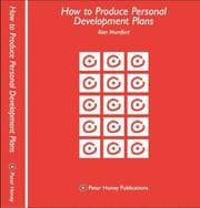 Tapa de How to Produce Personal Development Plans