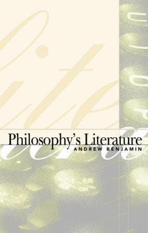 Tapa de Philosophy's Literature