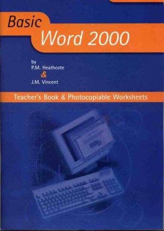 Tapa de Basic Word 2000