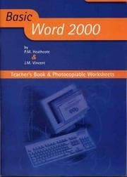 Tapa de Basic Word 2000