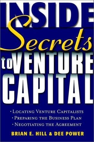 Tapa de Inside Secrets to venture capital