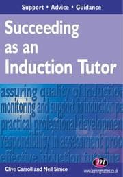 Tapa de Succeeding As an Induction Tutor